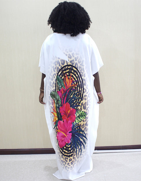 Leopard Printed African Dresses For Women